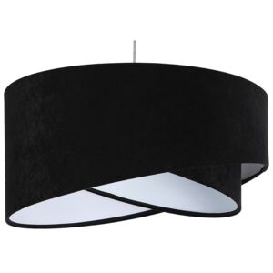 Czarno-biała asymetryczna lampa wisząca - EX973-Vivien