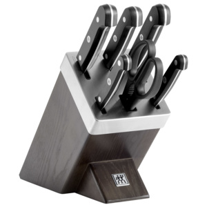 ZWILLING Zestaw noży 7 sztuk ze stojakiem i nożyczkami Gourmet®