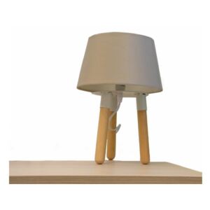 Lampa stołowa Lifetime - beżowy - Rozmiar 22,5x22,5x30cm