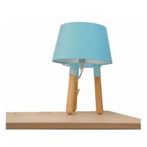 Lampa stołowa Lifetime - niebieski - Rozmiar 22,5x22,5x30cm