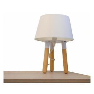 Lampa stołowa Lifetime - biały - Rozmiar 22,5x22,5x30cm