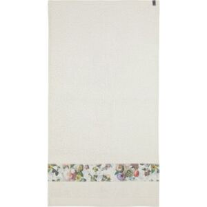 Ręcznik Fleur jasnoszary 70 x 140 cm