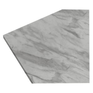 Blat laminowany GoodHome Kala 3,8 x 62 x 300 cm biały marmur