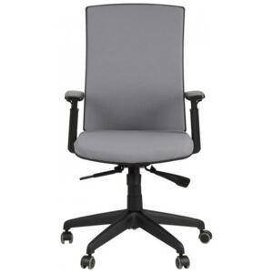 Krzesło biurowe obrotowe KB-8922B/SZARY, fotel biurowy