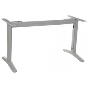 Stelaż metalowy stołu (biurka) z rozsuwaną belką STT-01, kolor aluminium
