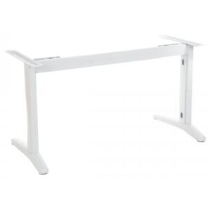 Stelaż metalowy biurka z rozsuwaną belką STL-01, kolor biały