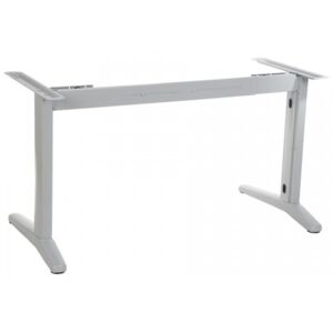Stelaż metalowy biurka z rozsuwaną belką STL-01, kolor aluminium