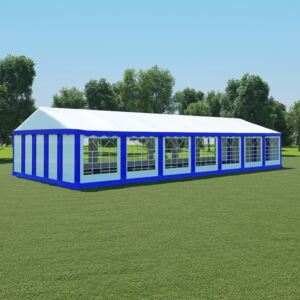 Pokrycie namiotu, VIDAXL, niebiesko-białe, 6x14 m