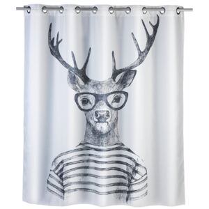 Zasłona prysznicowa WENKO Mr Deer, 180x200 cm