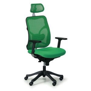 Krzesło biurowe Bruggy, zielone