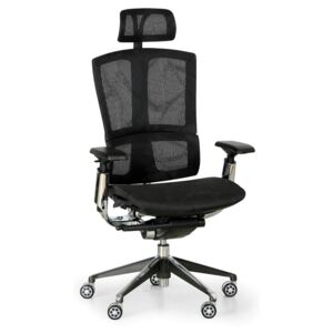 Krzesło biurowe Stain, czarne