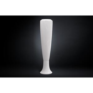 Minimalistyczny duży biały wazon salonowy VG