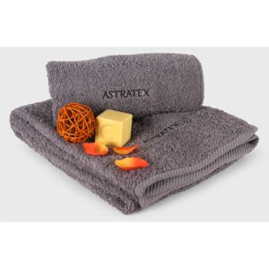 Prezentowy komplet ręczników Astratex - szary 140 cm