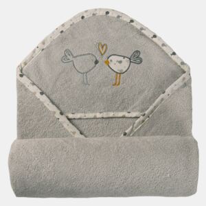 Ręcznik niemowlęcy Maxi Plus szary 100x100 cm