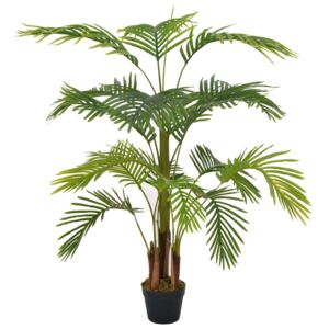 Sztuczna palma z doniczką, zielony, 120 cm