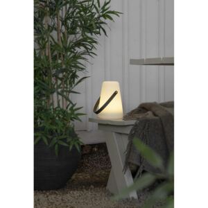 Biały lampion LED Best Season Linterna, wys. 29 cm