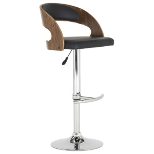 Krzesło barowe Flair Brown / Black, l46xA41xH109 cm