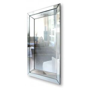 Tetyda 180x90 - prostokątne lustro dekoracyjne w lustrzanej ramie