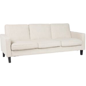 Sofa, kanapa rozkładana, beżowa 84x207x88 cm (JL77139)