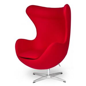 Fotel EGG CLASSIC czerwony