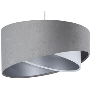 Szara asymetryczna lampa wisząca - EX979-Rosil