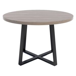 Stół typu X z blatem Dąb brunico - Evert
