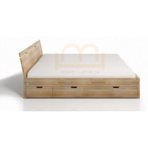 Łóżko drewniane bukowe SPARTA MAXI DR 120x200 cm