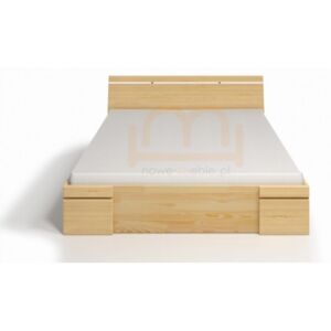 Łóżko drewniane sosna SPARTA MAXI DR 200x200 cm