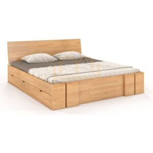 Łóżko drewniane bukowe VESTRE MAXI DR 140x200 cm