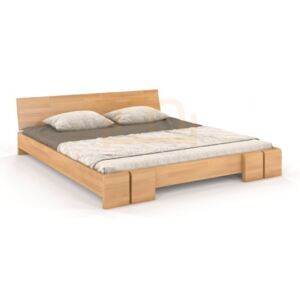 Łóżko drewniane bukowe VESTRE niskie 90x200 cm
