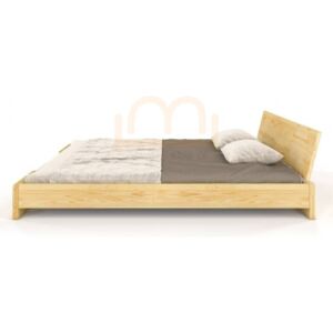 Łóżko drewniane sosna VESTRE niskie 140x200 cm