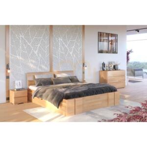 Łóżko drewniane bukowe VESTRE MAXI DR 120x200 cm