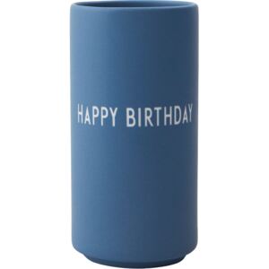 Wazon lub świecznik Favourite Happy Birthday blue