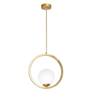 Lampa wisząca Vienna 1 Mosiądz MLP5573 - Milagro