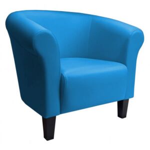 DZIECIĘCY Fotel MALIBU niebieski - Niebieski