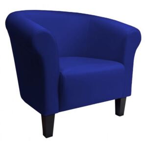 DZIECIĘCY Fotel MALIBU granatowy - Niebieski