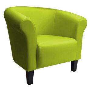 DZIECIĘCY Fotel MALIBU oliwkowy - Zielony || Oliwkowy
