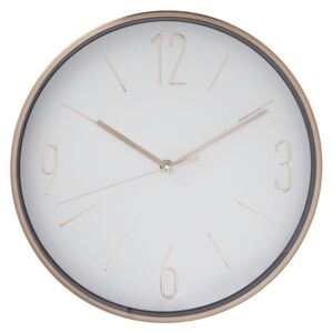 Zegar ścienny czarny w modernistycznym stylu, zegar do salonu, zegar kuchenny, zegar na ścianę, designerskie zegary, Ø 30 cm