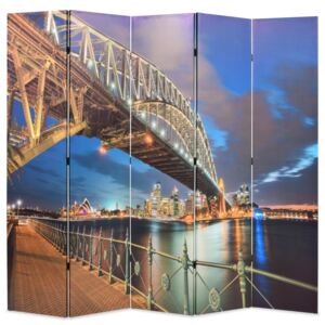 Składany parawan, 200x180 cm, motyw Mostu Portowego w Sydney