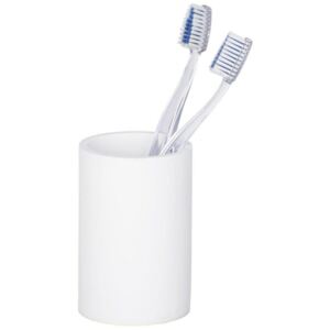 Pojemnik z polyresinu na szczoteczkę do zębów, kubek łazienkowy w stylu minimalistycznym - WENKO