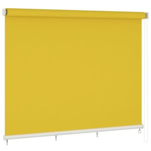 Roleta zewnętrzna, 350x140 cm, żółta