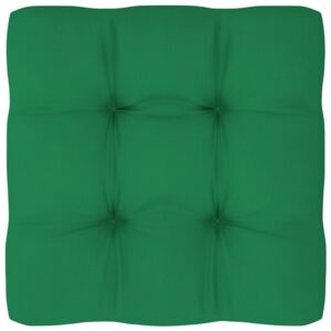 Poduszka na sofę z palet, zielona, 80x80x12 cm