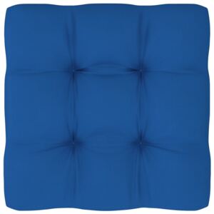 Poduszka na sofę z palet, niebieska, 50x50x12 cm