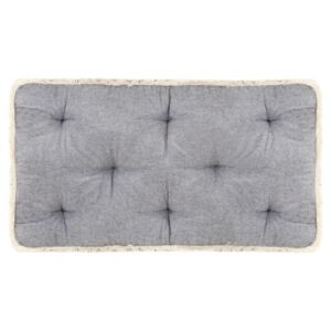 Poduszka na sofę z palet, antracytowa, 73x40x7 cm