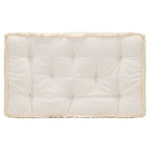 Poduszka na sofę z palet, beżowa, 73x40x7 cm