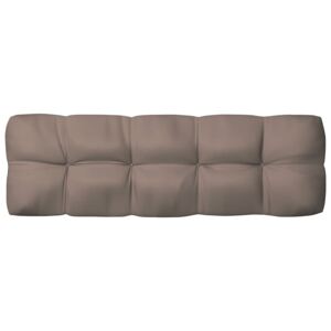 Poduszka na sofę ogrodową, kolor taupe, 120x40x12 cm, tkanina