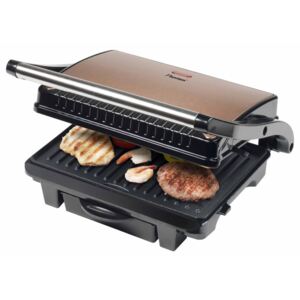 Bestron Grill do panini ASW113CO, 1000 W, czarno-miedziany