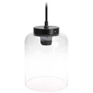 Lampa dekoracyjna, wisząca, szklany prostokąt, Ø 22 cm