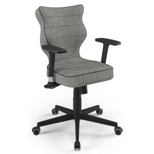 Entelo Good Chair Krzesło biurowe Nero AT03, szaro-czarne