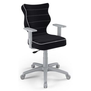 Entelo Good Chair Ergonomiczne krzesło Duo JS01, 6, czarno-szare
